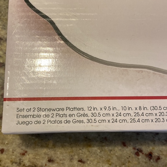 BNIB Pfaltzgraff serving platters 🎄 - Picture 2 of 3